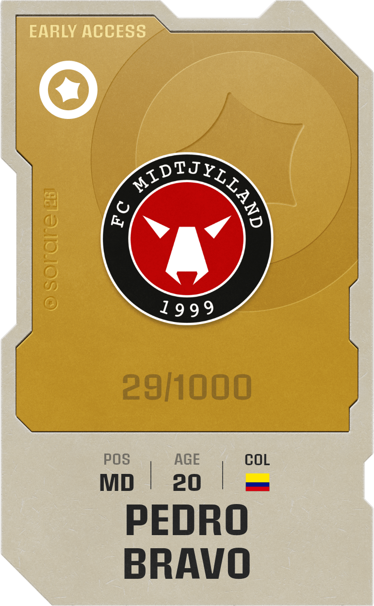 Pedro Bravo 2025-26 • Limited 29/1000