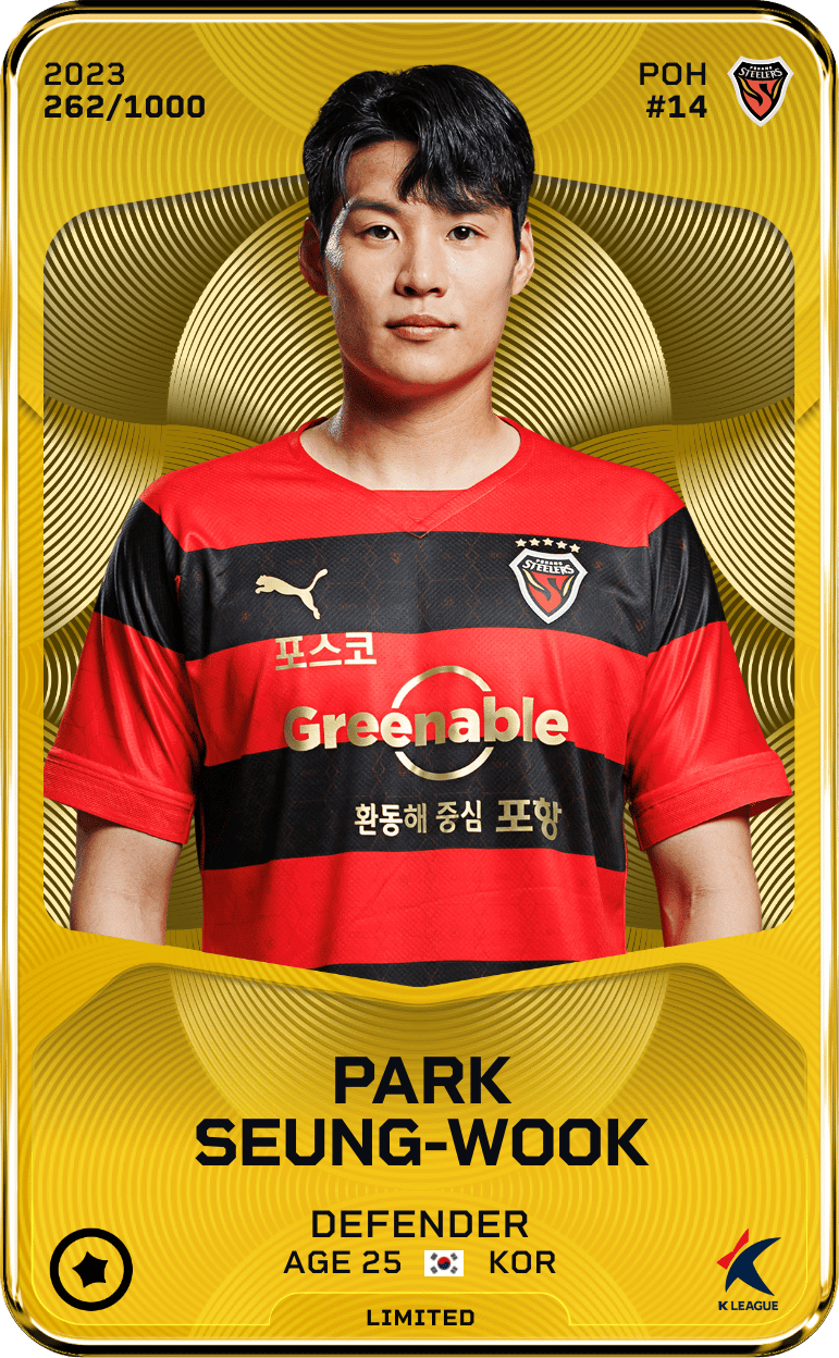 Park Seung-Wook 2023-24 • Limited 262/1000