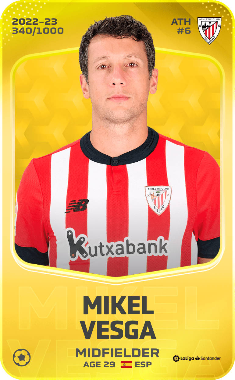 Mikel Vesga 2022-23 • Limited 340/1000