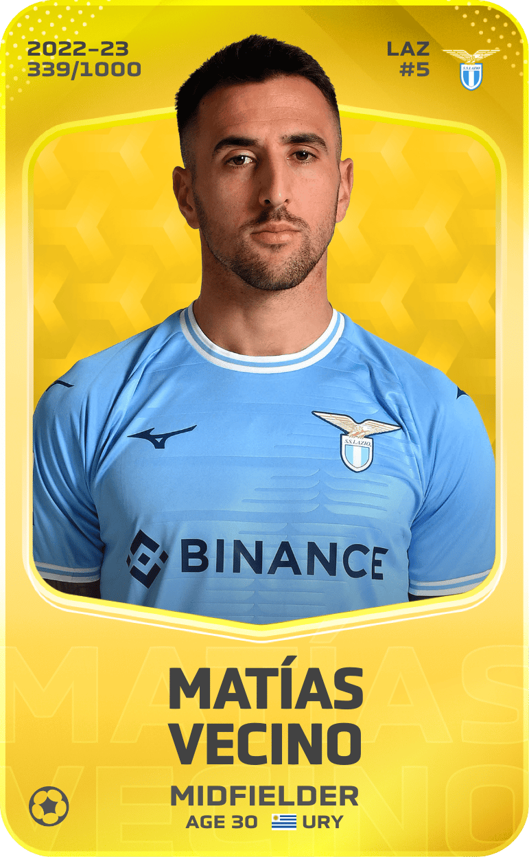 Matías Vecino 2022-23 • Limited 339/1000