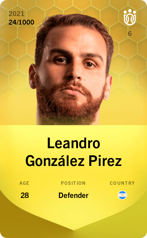 Leandro González Pirez 2021-22 • Limited 24/1000