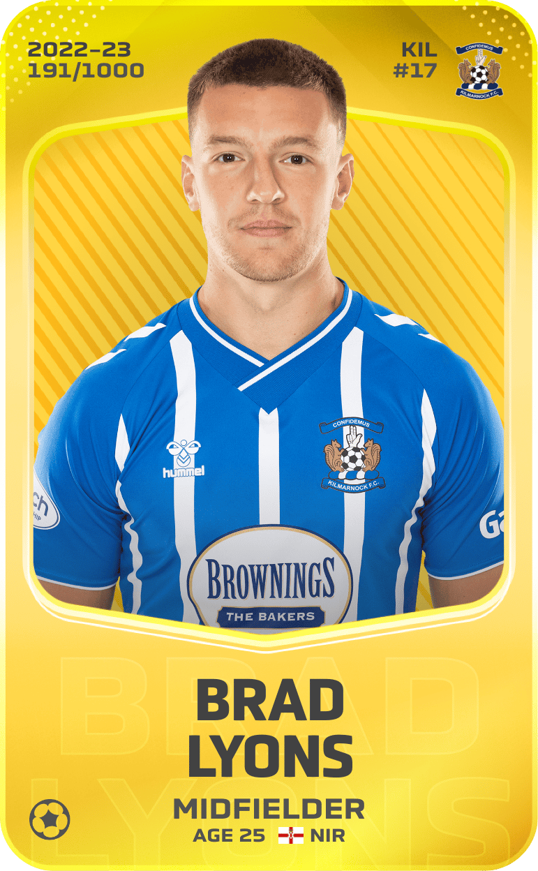 Brad Lyons 2022-23 • Limited 191/1000