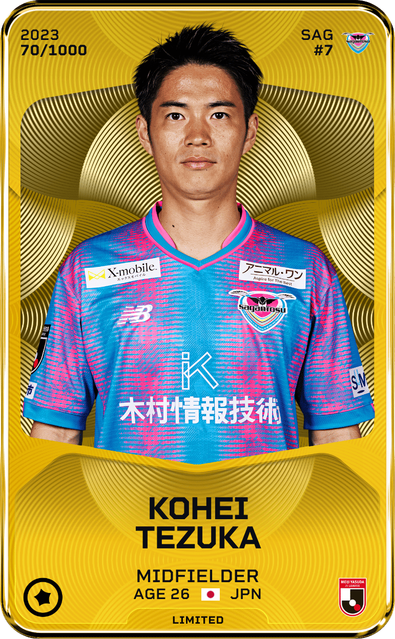 Kohei Tezuka 2023-24 • Limited 70/1000
