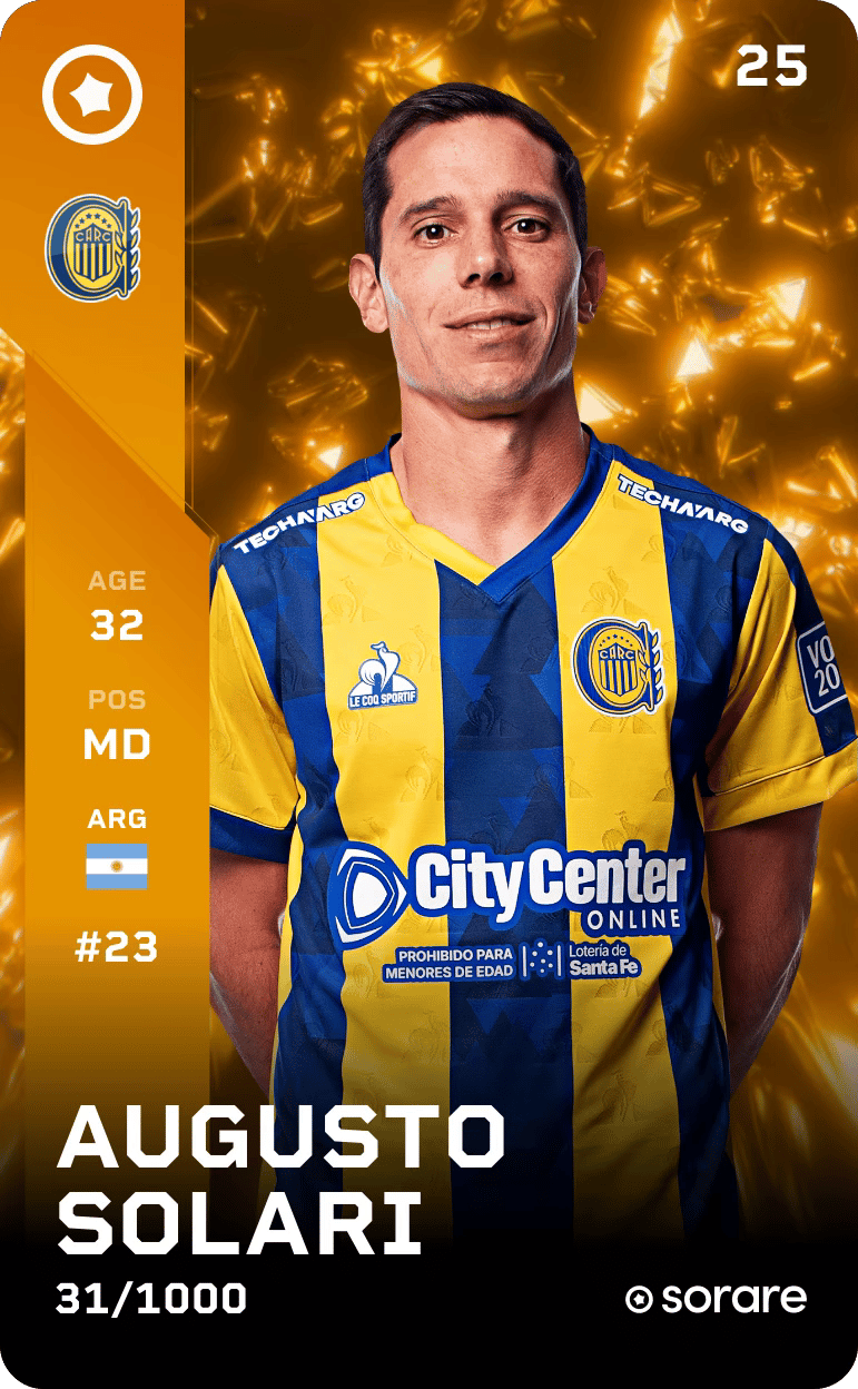 Augusto Solari 2025-26 • Limited 31/1000