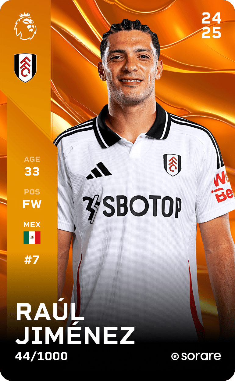 Raúl Jiménez 2024-25 • Limited 44/1000