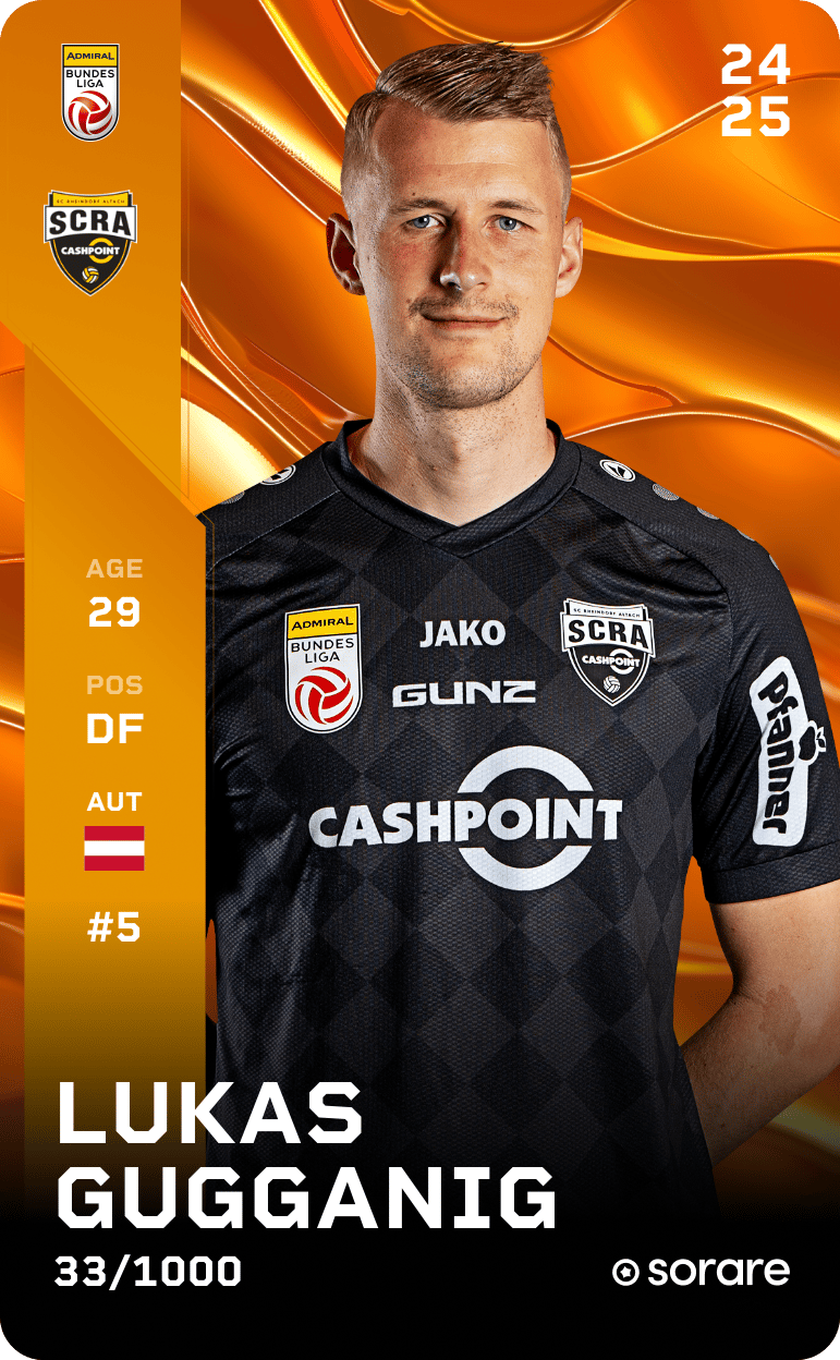 Lukas Gugganig 2024-25 • Limited 33/1000