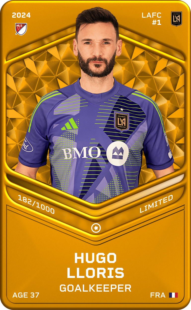 Hugo Lloris 2024-25 • Limited 182/1000