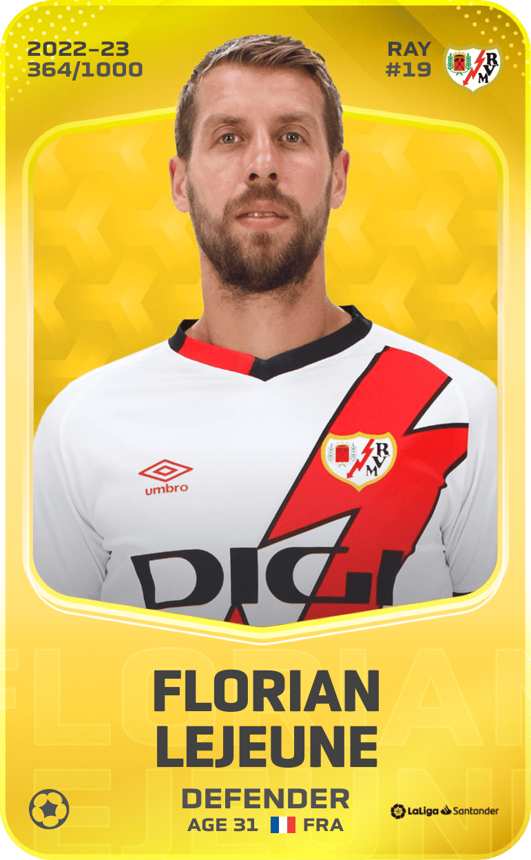 Florian Lejeune 2022-23 • Limited 364/1000