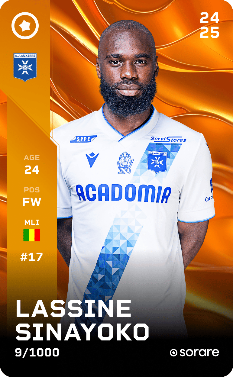 Lassine Sinayoko 2024-25 • Limited 9/1000
