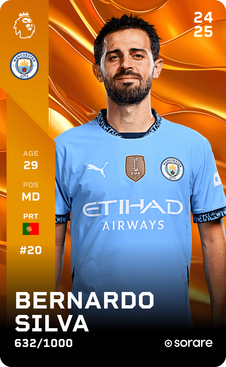 Bernardo Silva 2024-25 • Limited 632/1000