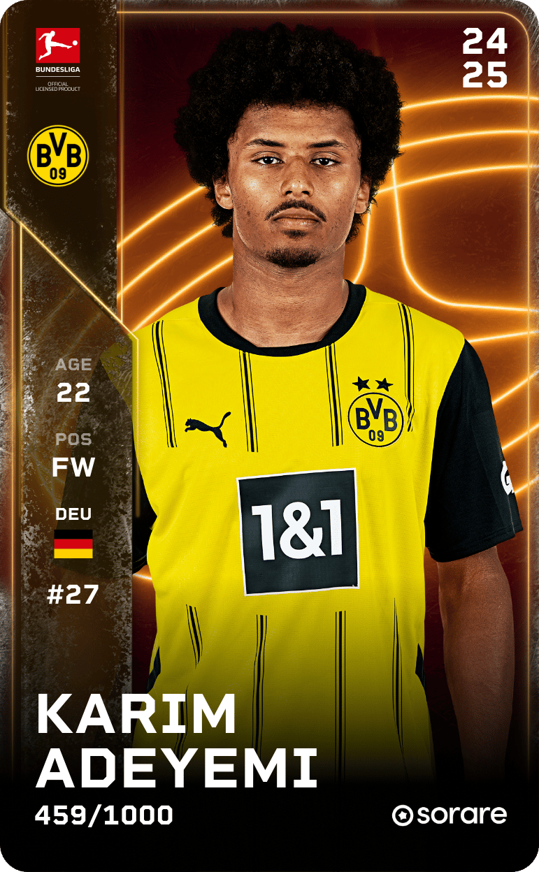 Karim Adeyemi 2024-25 • Limited 459/1000