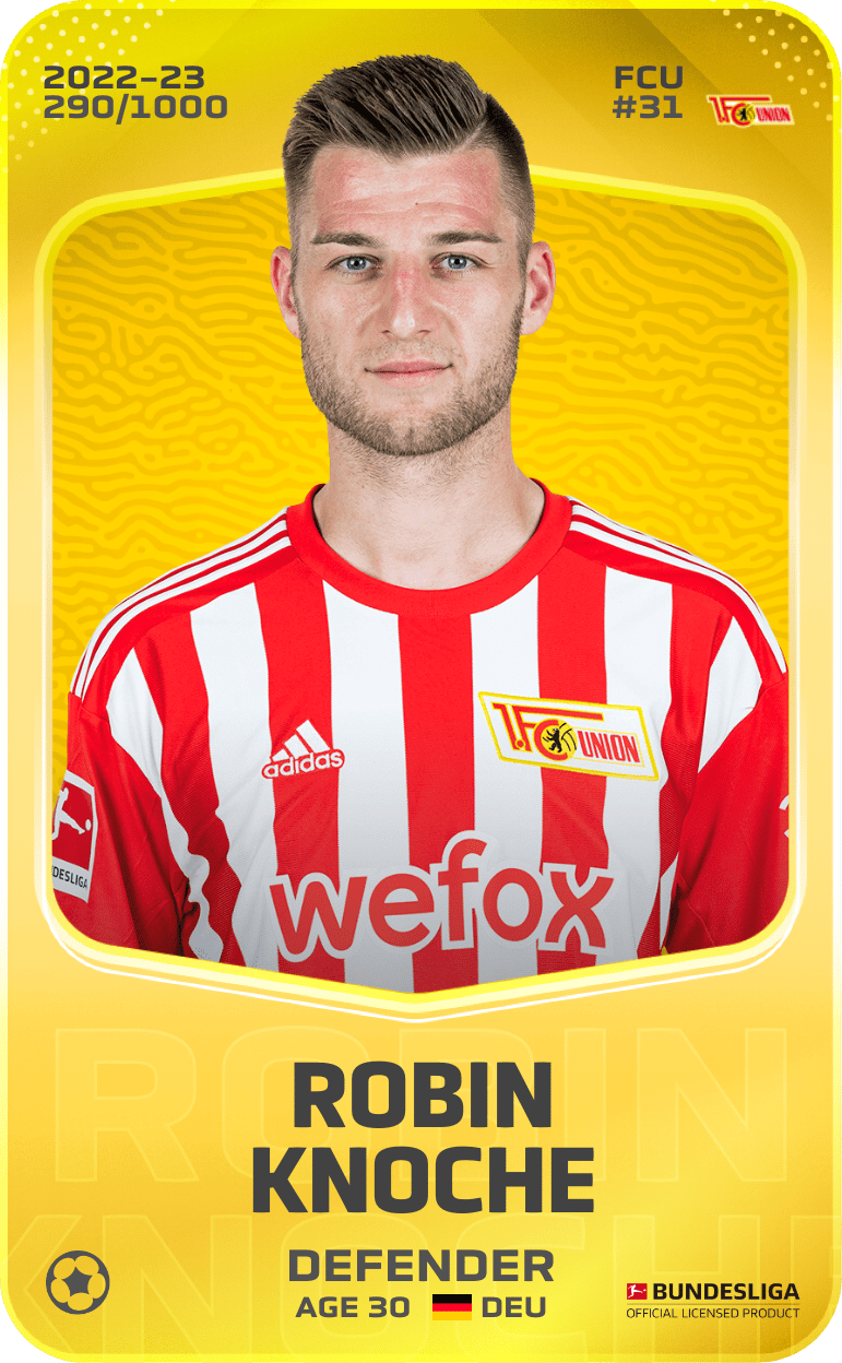 Robin Knoche 2022-23 • Limited 290/1000