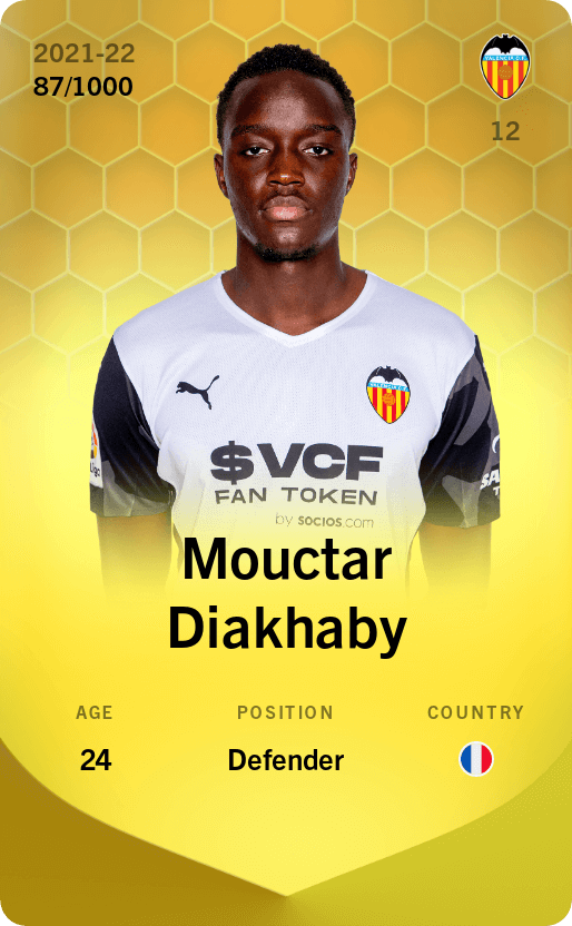 Mouctar Diakhaby 2021-22 • Limited 87/1000