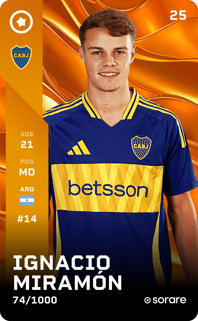Ignacio Miramón 2025-26 • Limited 74/1000