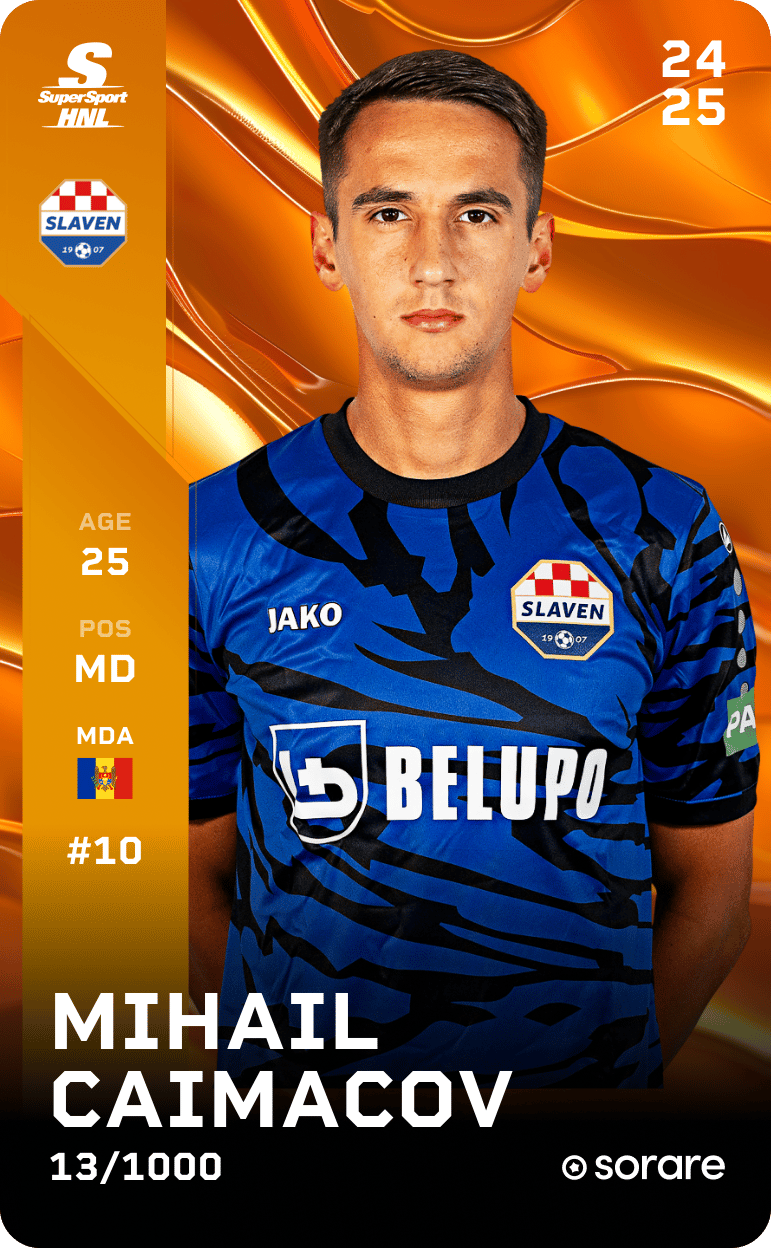 Mihail Caimacov 2024-25 • Limited 13/1000