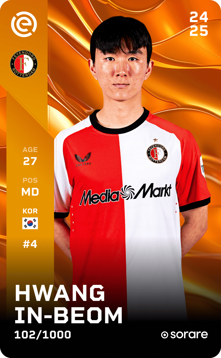 Hwang In-Beom 2024-25 • Limited 102/1000