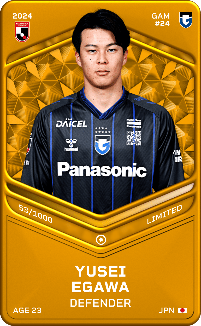 Yusei Egawa 2024-25 • Limited 53/1000