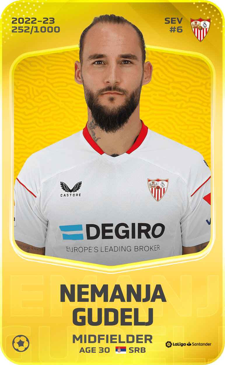 Nemanja Gudelj 2022-23 • Limited 252/1000