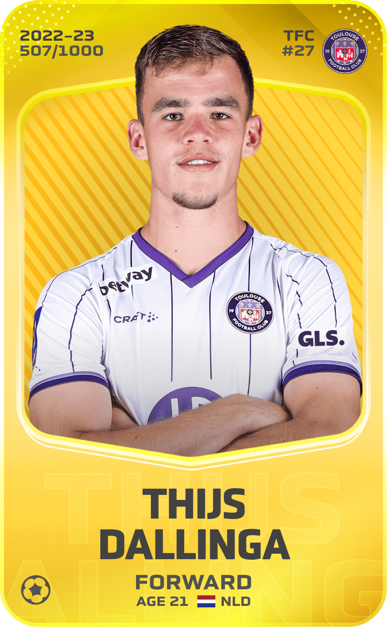 Thijs Dallinga 2022-23 • Limited 507/1000