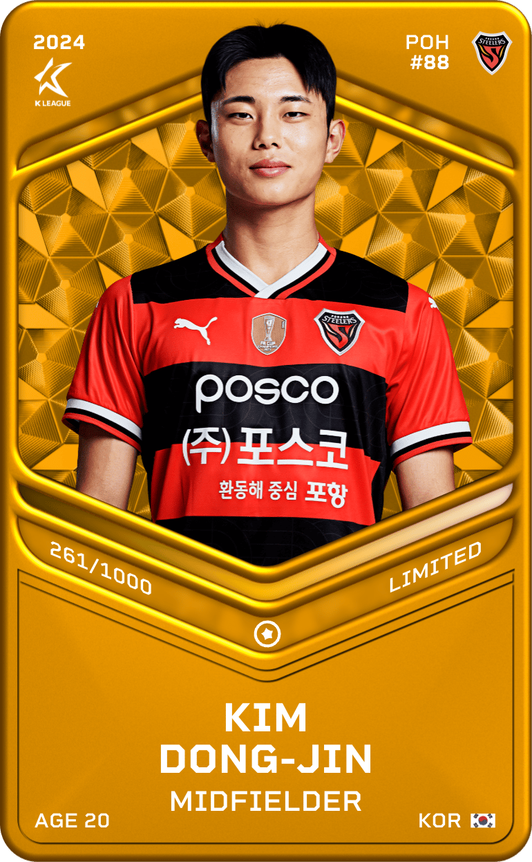 Kim Dong-Jin 2024-25 • Limited 261/1000