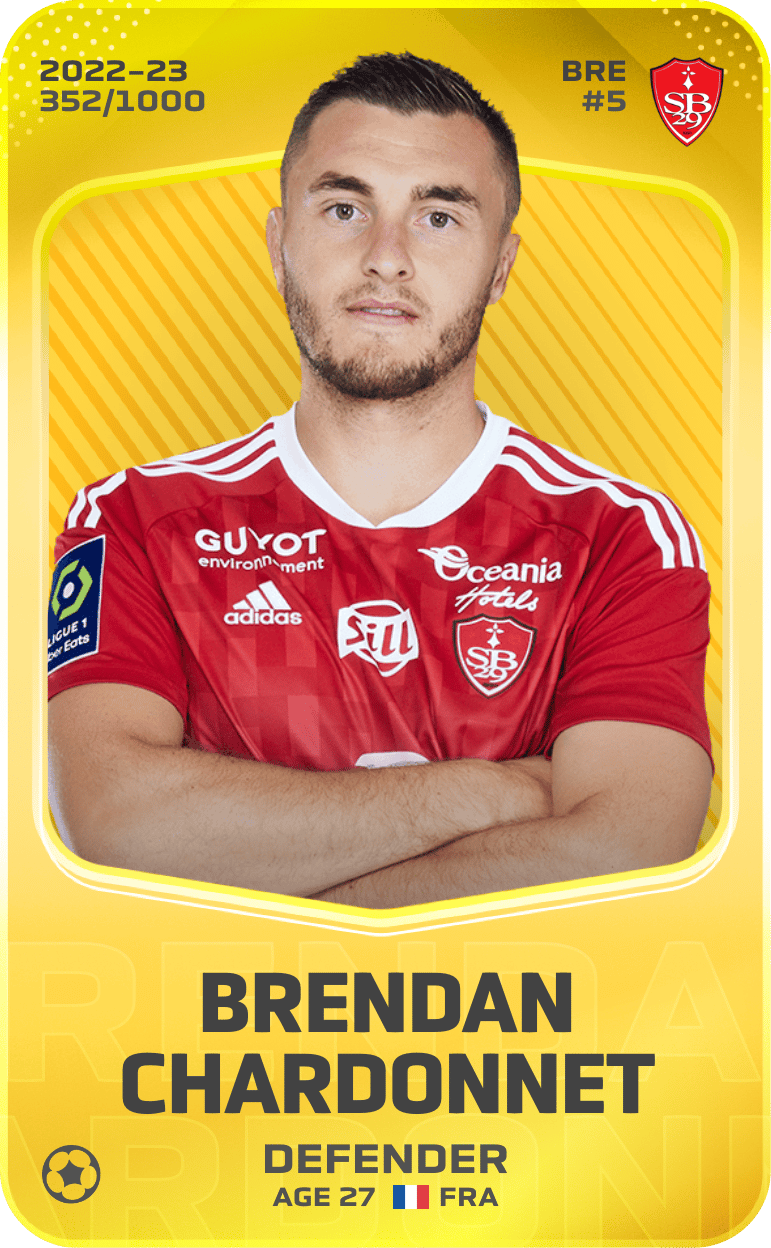Brendan Chardonnet 2022-23 • Limited 352/1000
