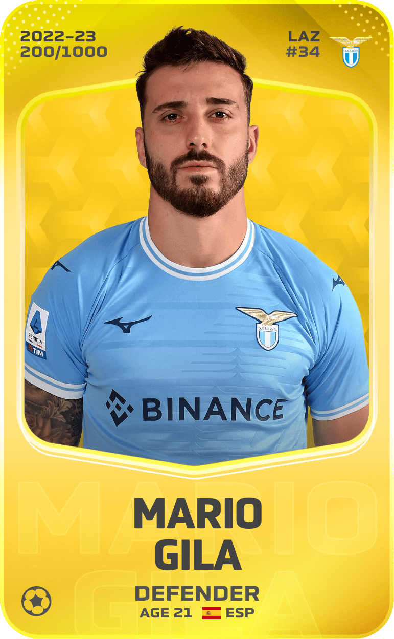 Mario Gila 2022-23 • Limited 200/1000