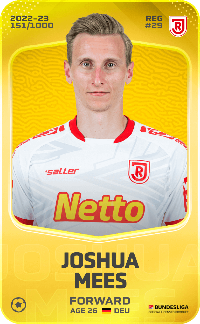 Joshua Mees 2022-23 • Limited 151/1000