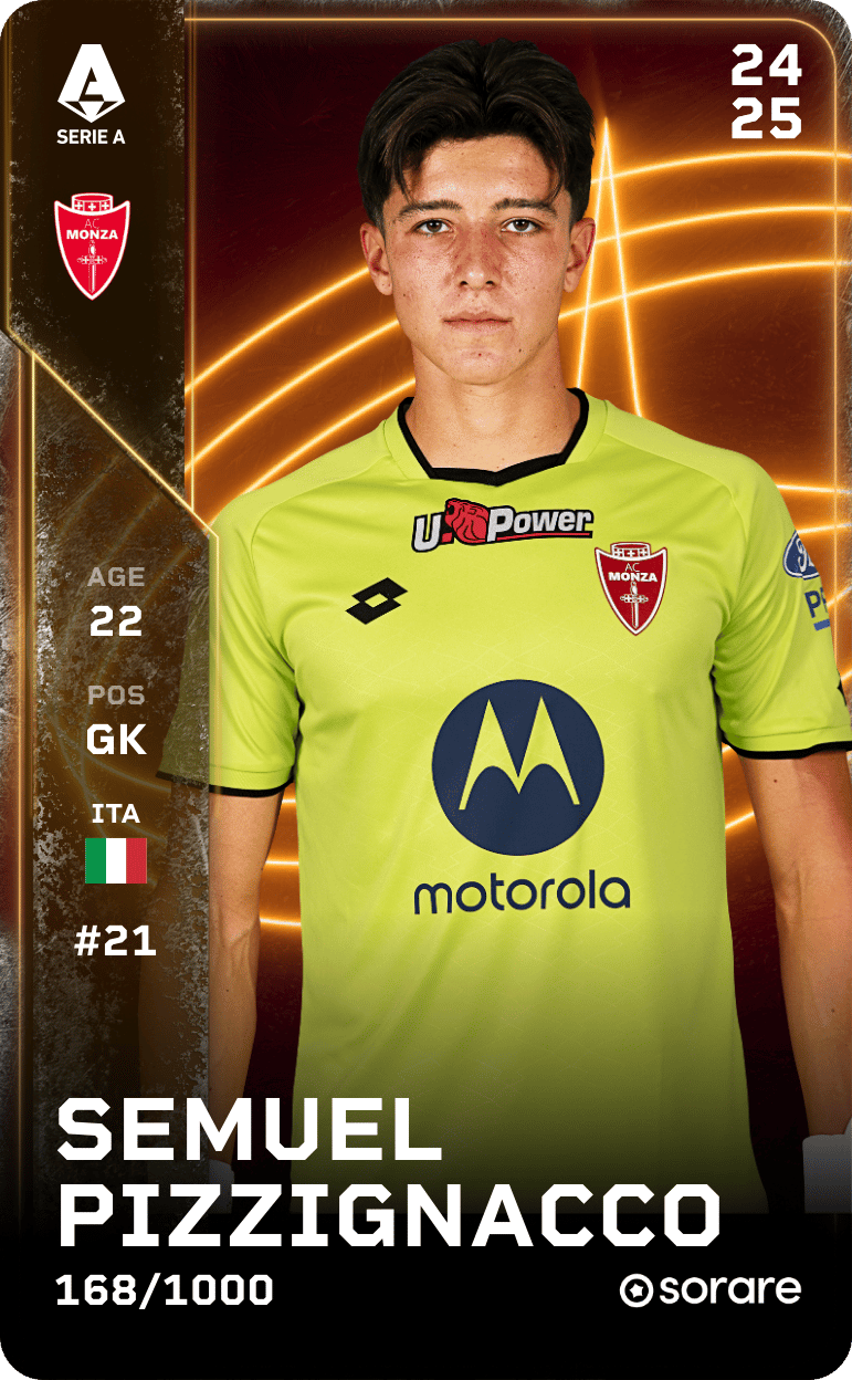 Semuel Pizzignacco 2024-25 • Limited 168/1000