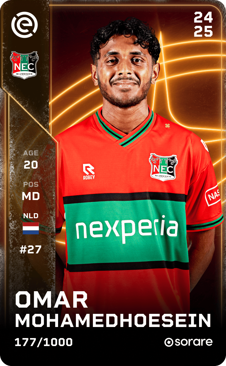 Omar Mohamedhoesein 2024-25 • Limited 177/1000
