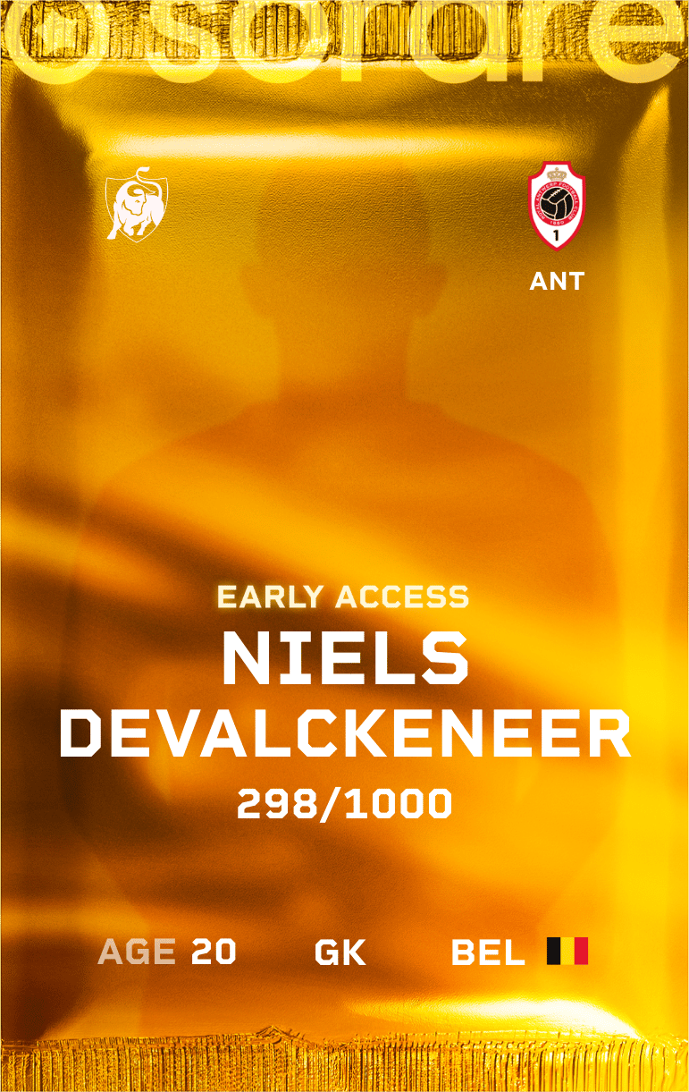 Niels Devalckeneer 2024-25 • Limited 298/1000