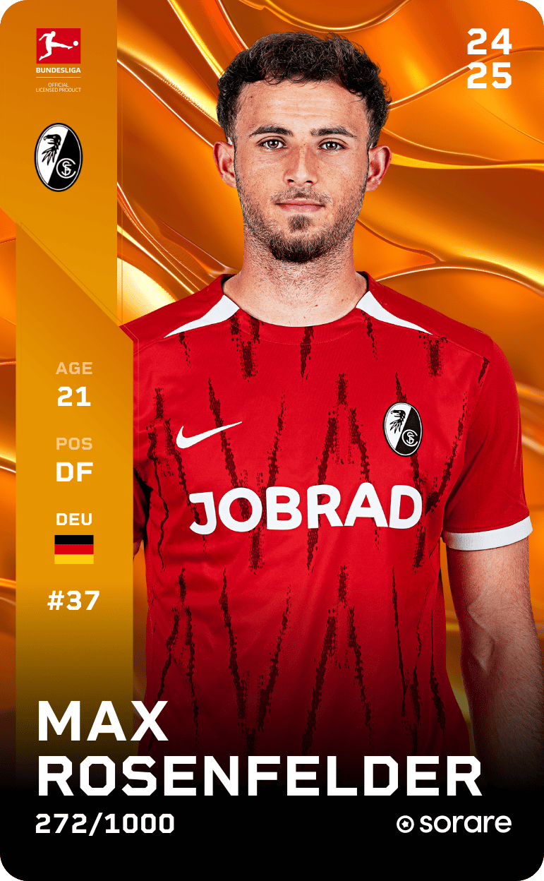 Max Rosenfelder 2024-25 • Limited 272/1000