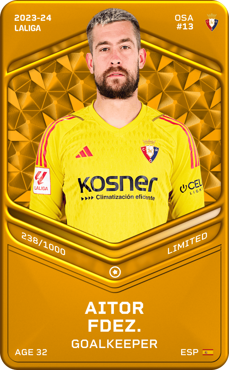 AITOR FDEZ. 2023-24 • Limited 238/1000
