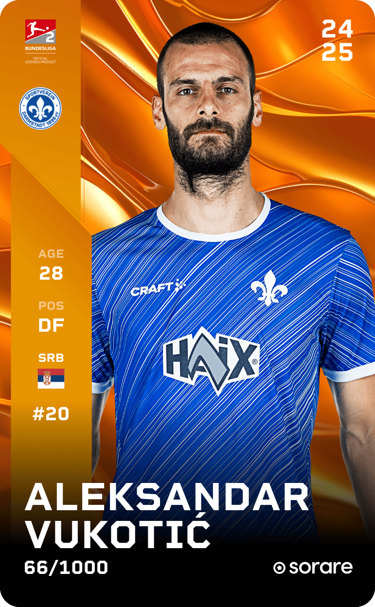 Aleksandar Vukotić 2024-25 • Limited 66/1000