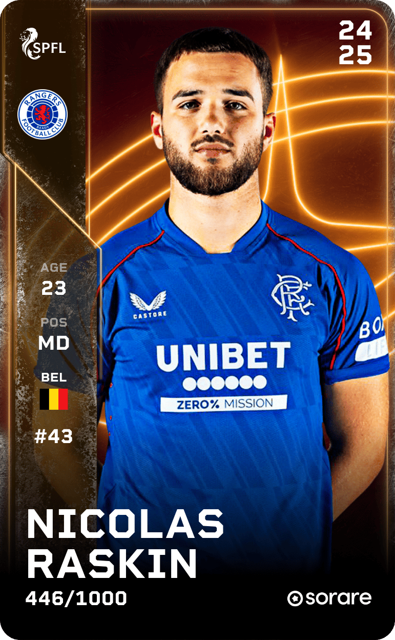 Nicolas Raskin 2024-25 • Limited 446/1000
