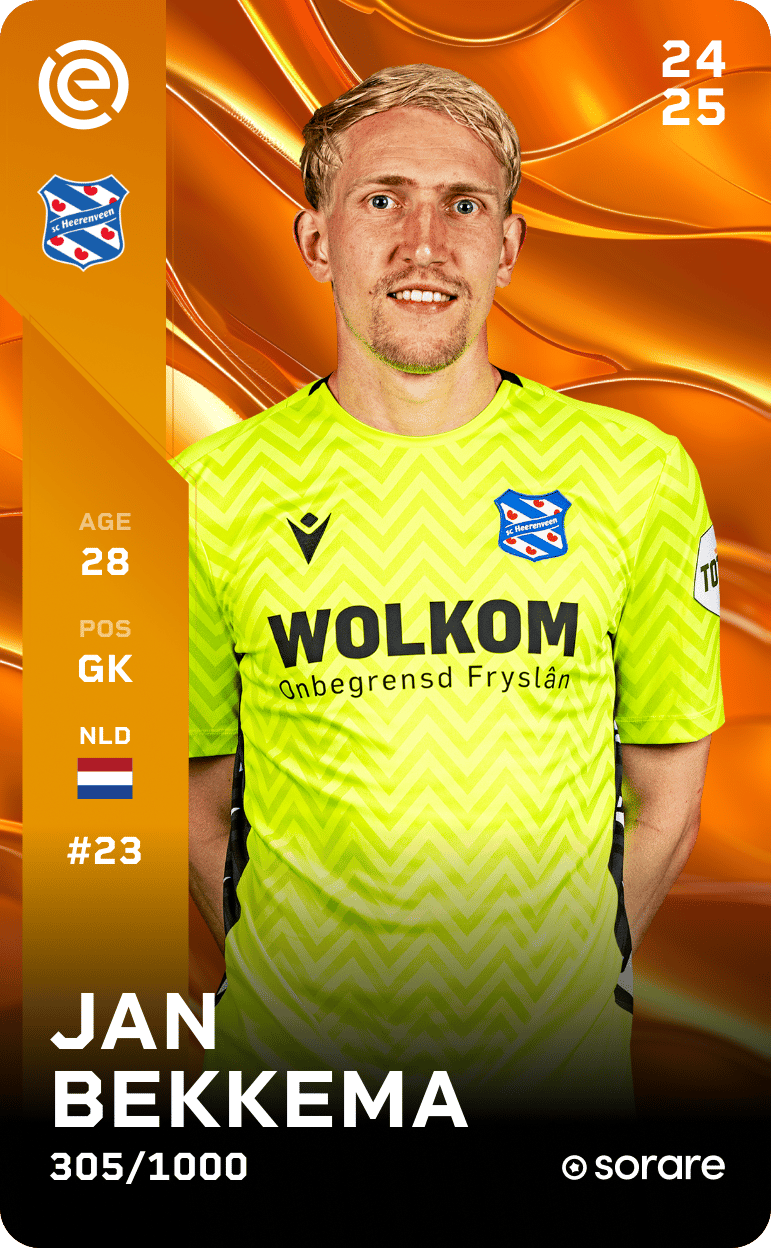 Jan Bekkema 2024-25 • Limited 305/1000