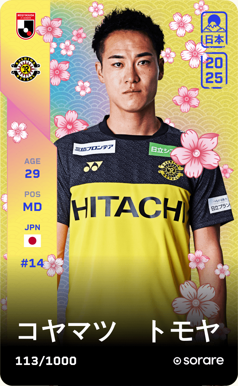 TOMOYA KOYAMATSU 2025-26 • Limited 113/1000