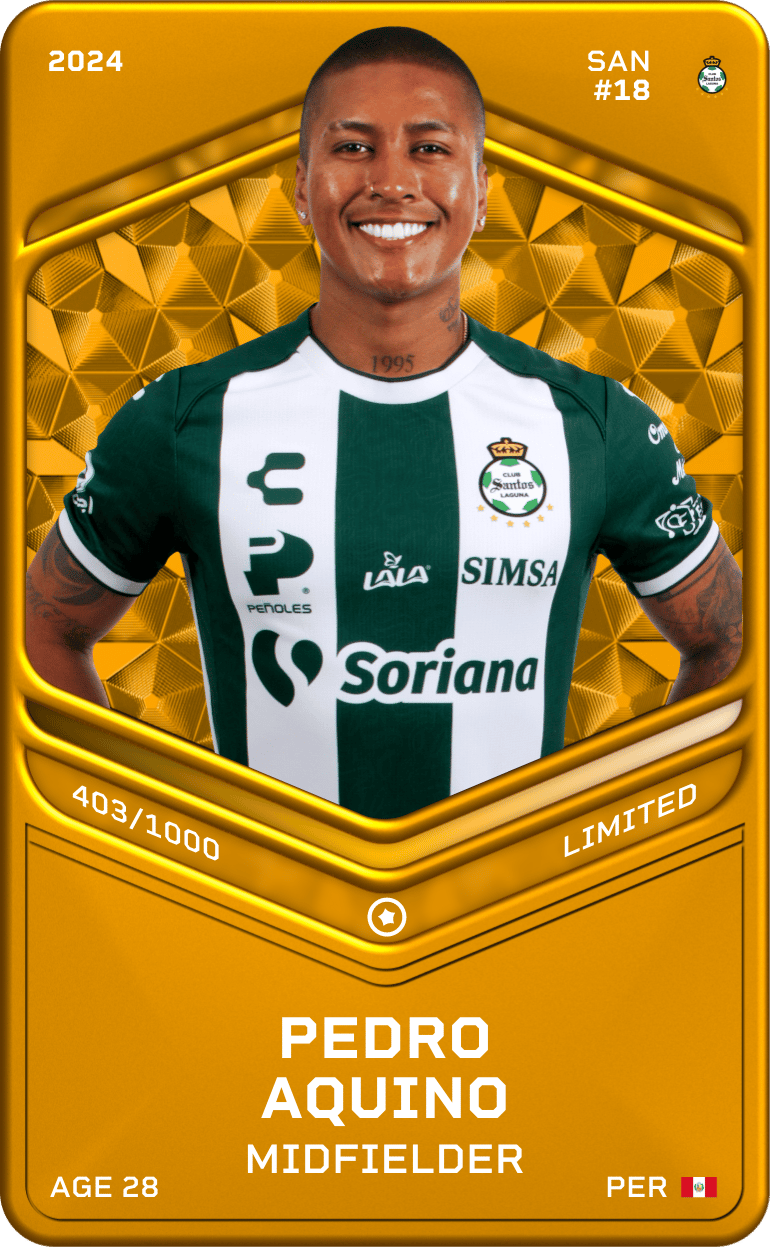 Pedro Aquino 2024-25 • Limited 403/1000