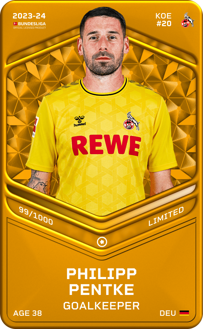 Philipp Pentke 2023-24 • Limited 99/1000
