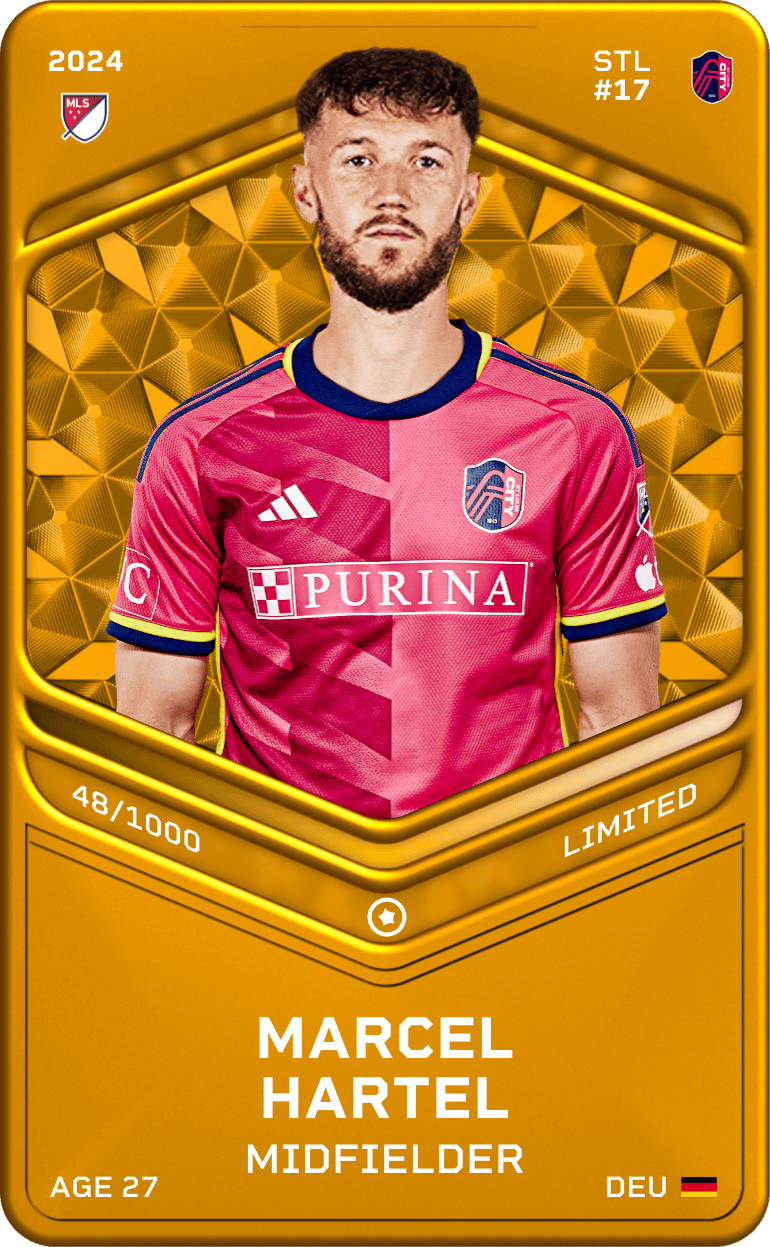 Marcel Hartel 2024-25 • Limited 48/1000