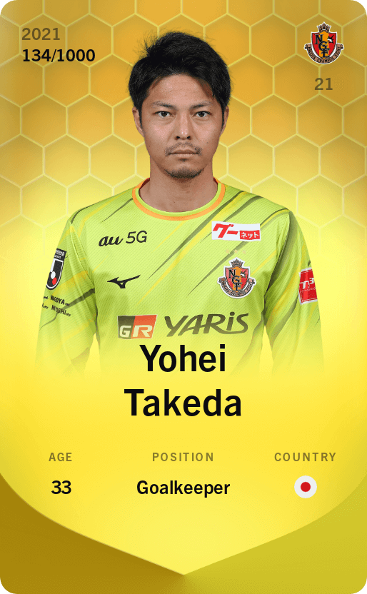 Yohei Takeda 2021-22 • Limited 134/1000