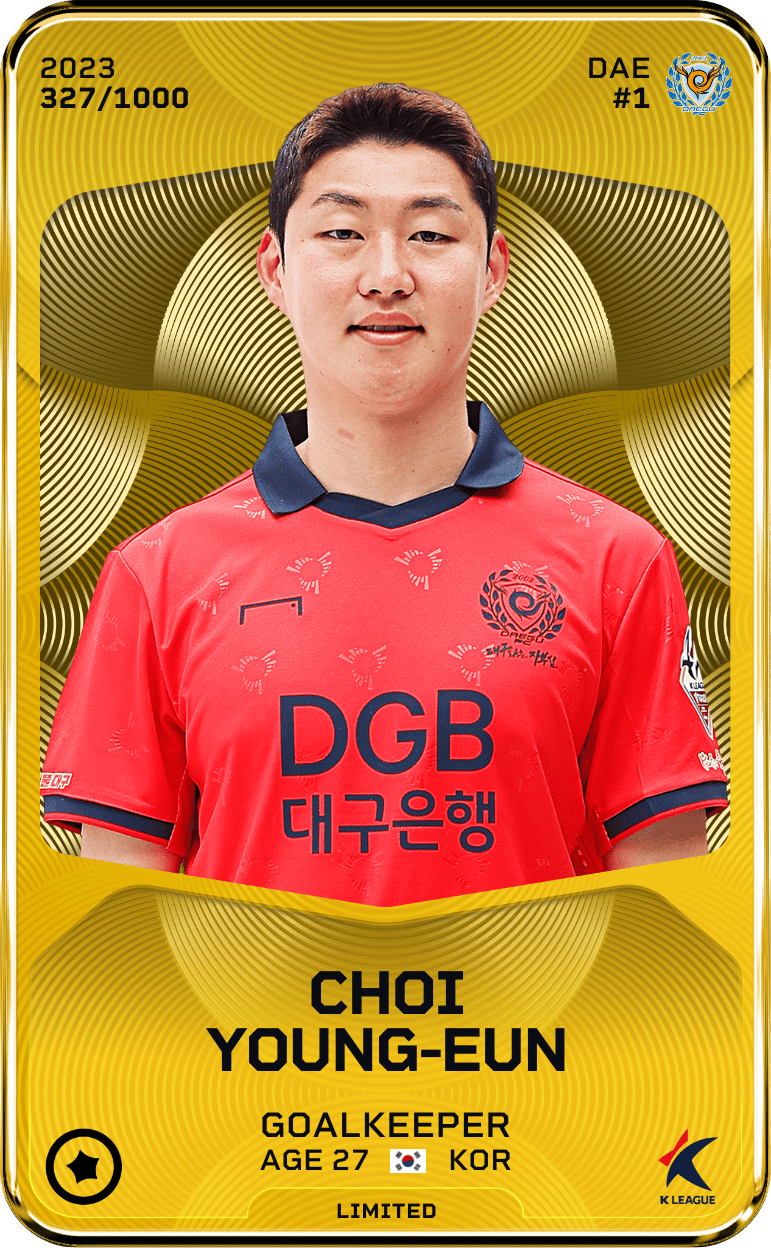 Choi Young-Eun 2023-24 • Limited 327/1000
