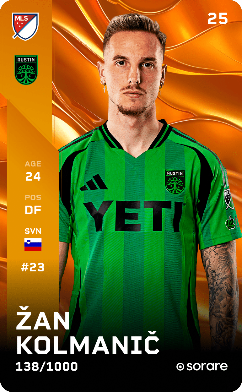 Žan Kolmanič  2025-26 • Limited 138/1000