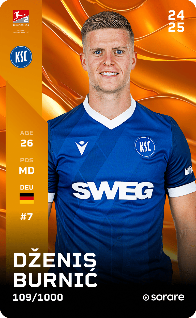 Dženis Burnić 2024-25 • Limited 109/1000