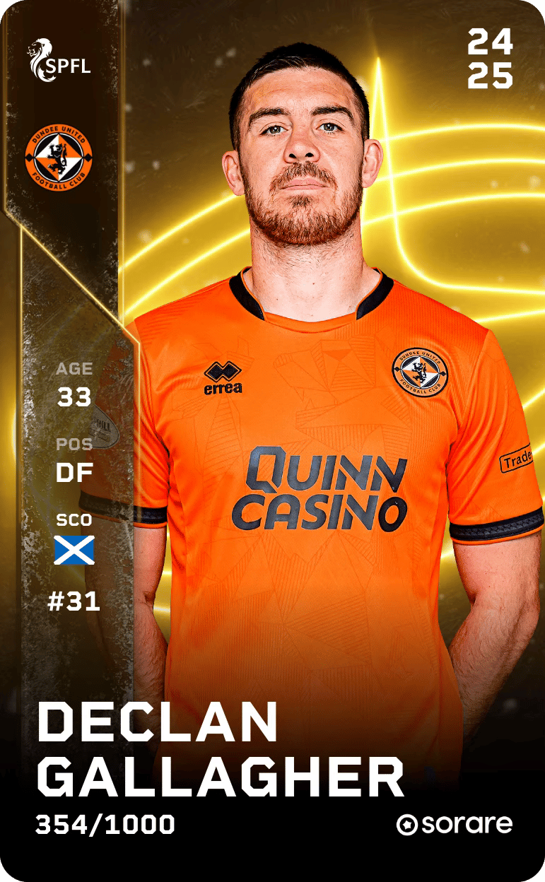 Declan Gallagher 2024-25 • Limited 354/1000