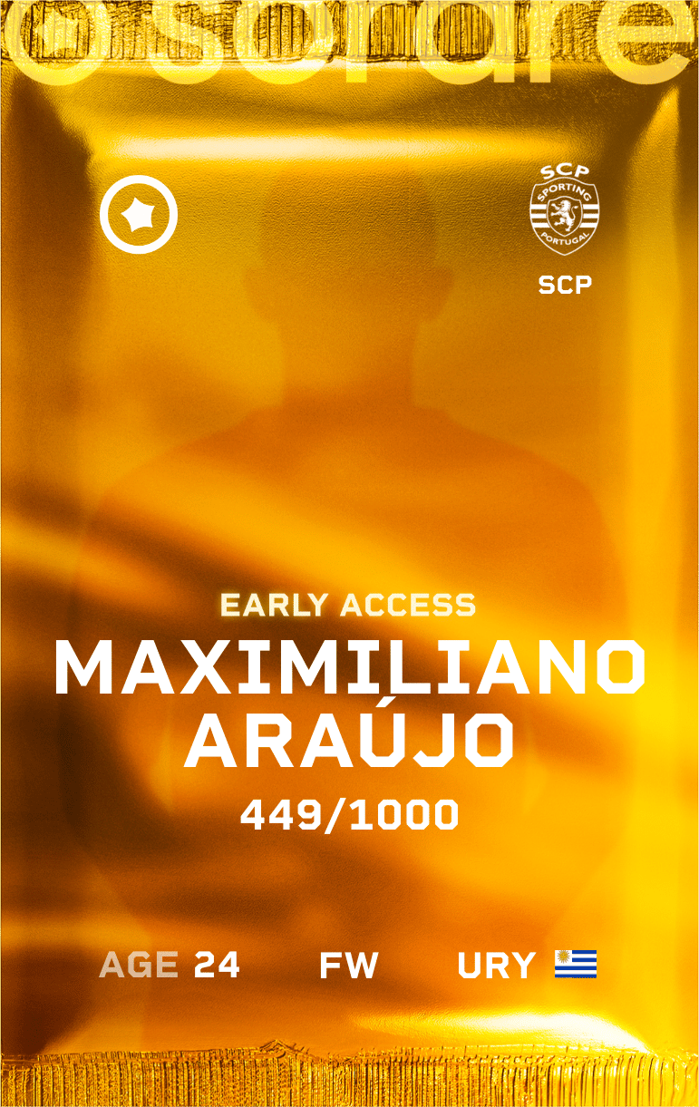 Maximiliano Araújo 2024-25 • Limited 449/1000