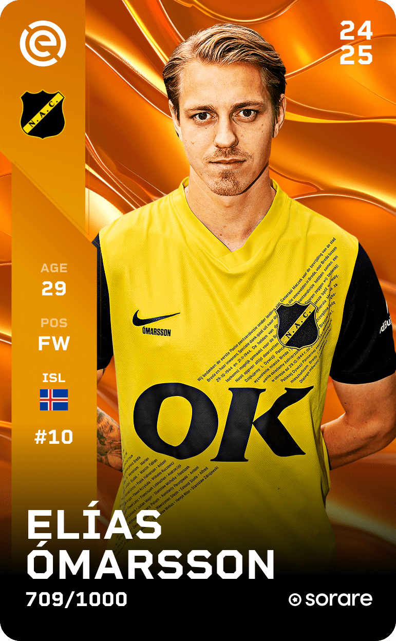 Elías Ómarsson 2024-25 • Limited 709/1000