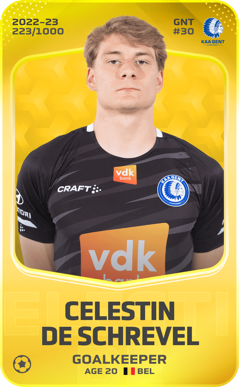 Celestin De Schrevel 2022-23 • Limited 223/1000