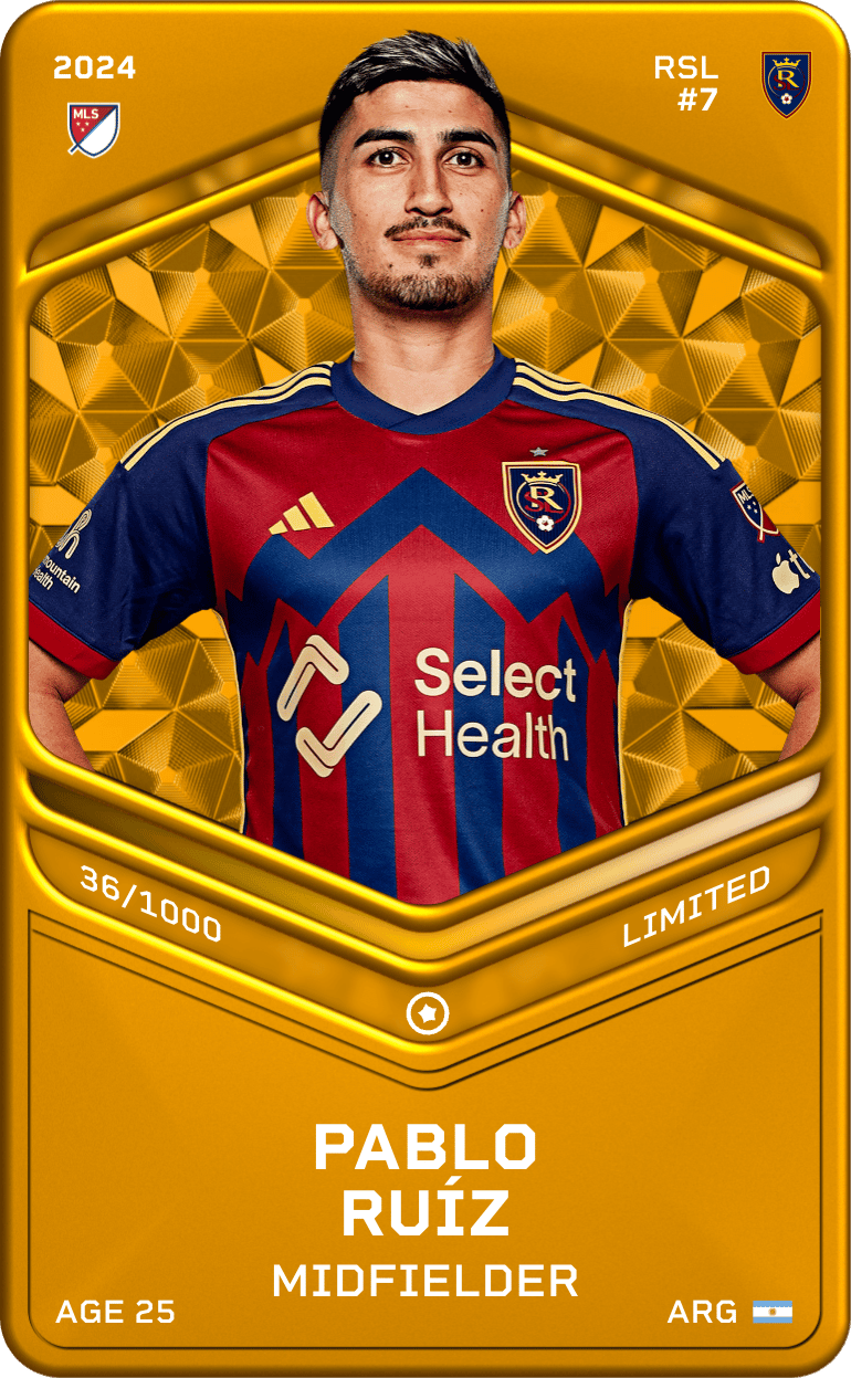 Pablo Ruíz  2024-25 • Limited 36/1000