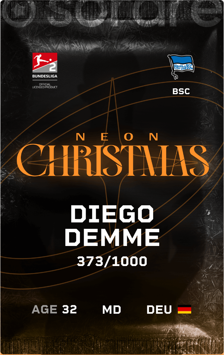 Diego Demme 2024-25 • Limited 373/1000