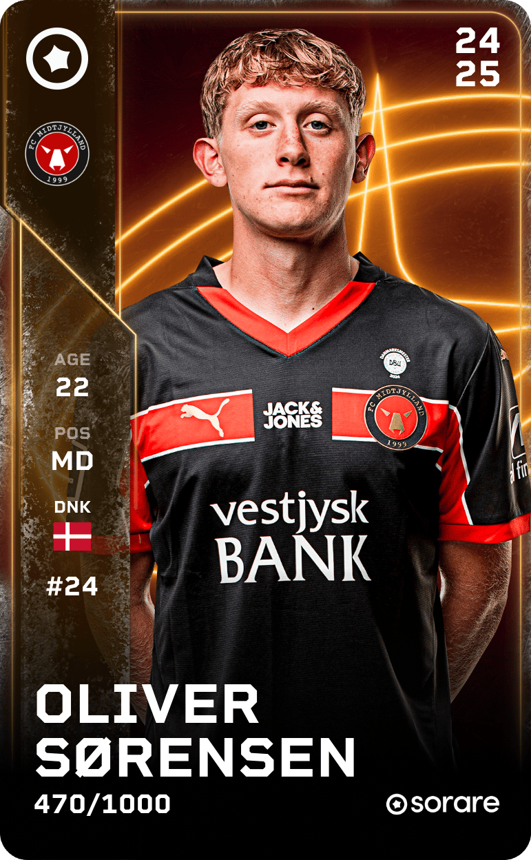Oliver Sørensen 2024-25 • Limited 470/1000
